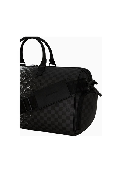 Sprayground Mix And Match Scribble Large Duffle, Şık Ve Geniş Seyahat Çantası, Sınırlı Üretim Sırt Çantası Siyah
