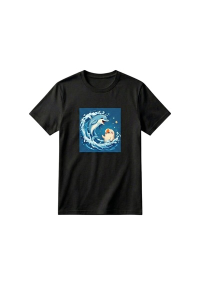 Erdem Kıds Unisex Kız Erkek Çocuk Baskılı Bisiklet Yaka Kısa Kollu Pamuklu Günlük T-shirt Dolphıns Siyah Dolphıns Siyah Erdem Kıds Unisex Kız Erkek Çocuk Baskılı Bisiklet Yaka Kısa Kollu Pamuklu Günlük T-shirt Dolphıns Siyah Dolphıns Siyah