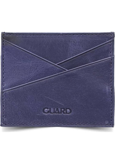 Guard Antik Lacivert Hakiki Deri Kartlık - Grd2403xw22428 Çok Renkli