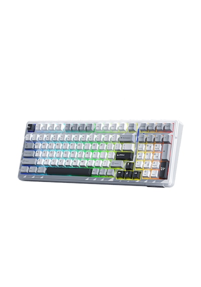 Aula F99 3 Mod RGB Hot Swap Linear Graywood V3 Switch Mekanik Kablosuz Klavye