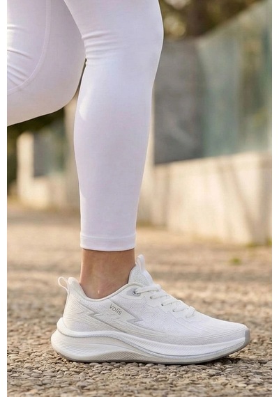 In Step Stride Air Pro : Ultra Hafif Nefes Alabilir Kadın Beyaz Spor Ayakkabı Beyaz Krem In Step Stride Air Pro : Ultra Hafif Nefes Alabilir Kadın Beyaz Spor Ayakkabı Beyaz Krem
