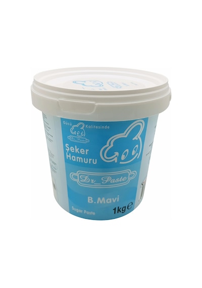 Dr. Paste Şeker Hamuru Bebe Mavi 1 KG