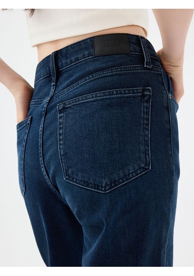LOFT Comfort Straight Comfort Fit Kadın Pantolon Lf2040544 Q1.v1 Denim