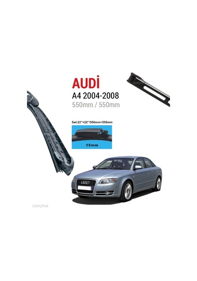 Audi A4 Silecek Takımı 2004-2008