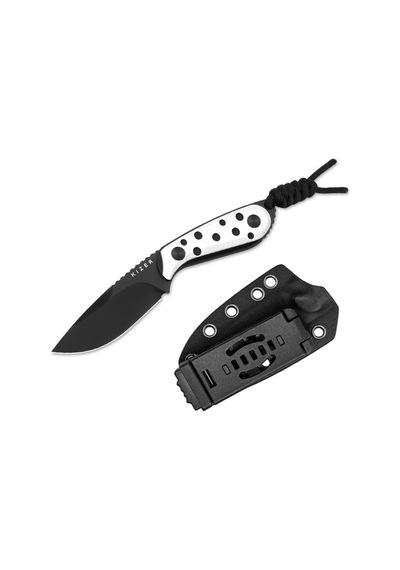 Kizer Buddy Nitro-v Black & White G10 Kamp Bıçak Beyaz - Siyah