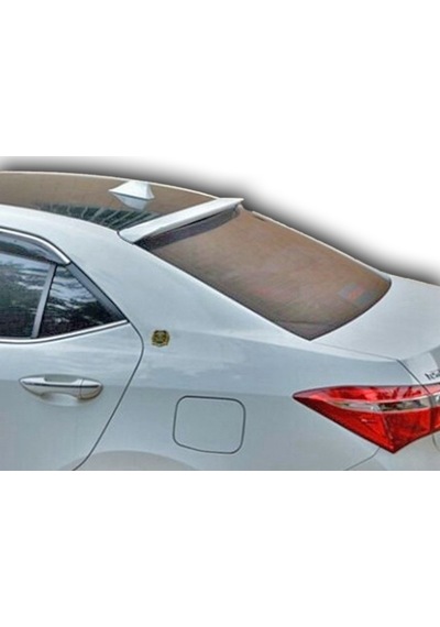 Toyota Corolla 2015 Yeni Kasa Uyumlu Yedek Parça Cam Üstü Spoiler Boyasız
