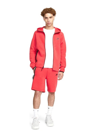 Nike Tech Fleece Erkek Kırmızı Günlük Stil Sweatshirt