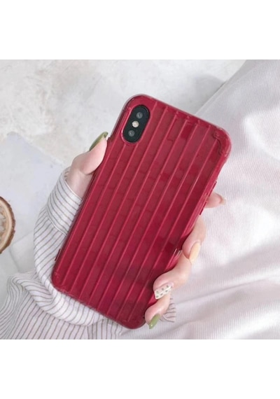 Ally Apple iPhone Uyumlu Xs Apple iPhone Uyumlu X Trunk Lines İnce Soft Silikon Kılıf- 5775 Çok Renkli