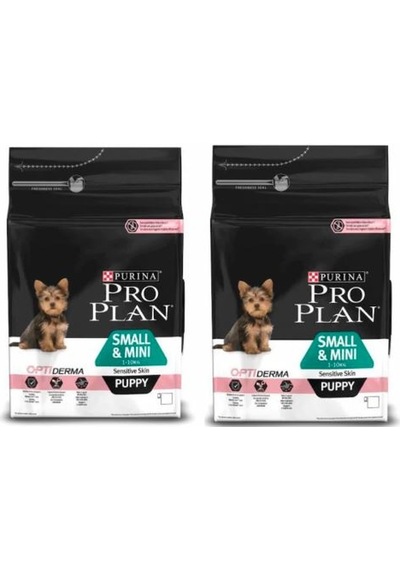 Purina Pro Plan Small&Mini Puppy Somonlu Küçük Irk Yavru Köpek Maması 2 x 3 KG