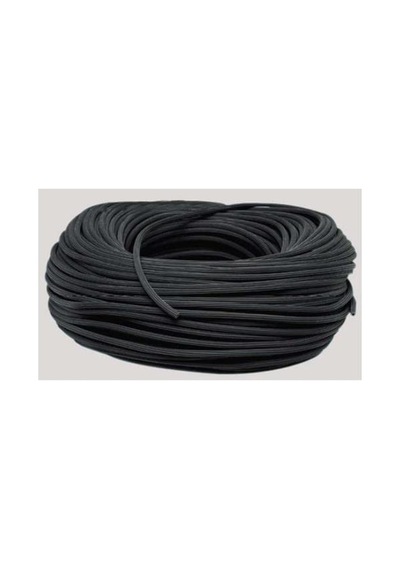 Katar Sineklik Fitil 5 Mm 100 Metre Siyah
