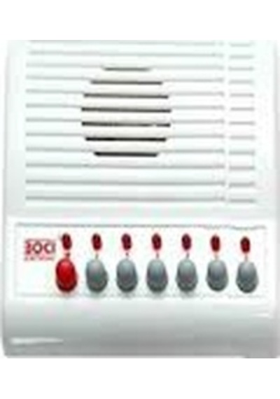 Boci Bocci 6 Lı Merkezi Diafon + 6 Adet Şube