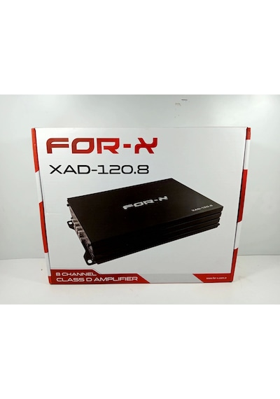For-x Amfi 8 Kanal For-x Xad-120.8 Ses Ve Bass Anfisi - 8 Kanal For-x Anfi