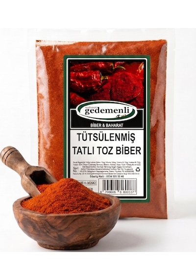 Tütsülenmiş Tatlı Toz Biber 500 Gr