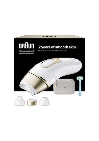 Braun Ipl Silk Expert Pro 5, Evde Lazerle Tüy Alma, Çanta, Gillette Venus, 3 Başlık, Pl5351