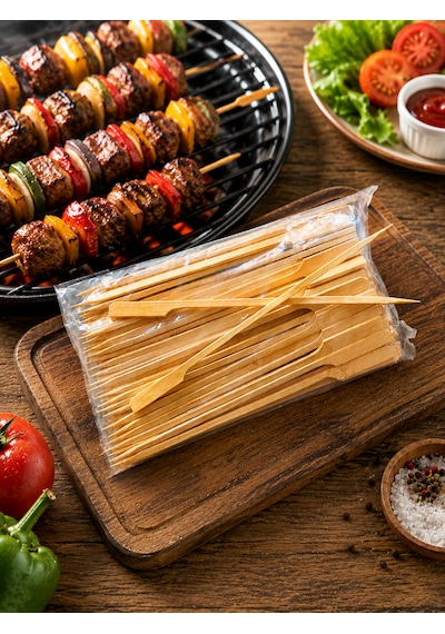 Bambu Şiş 20 Cm 100 Adet