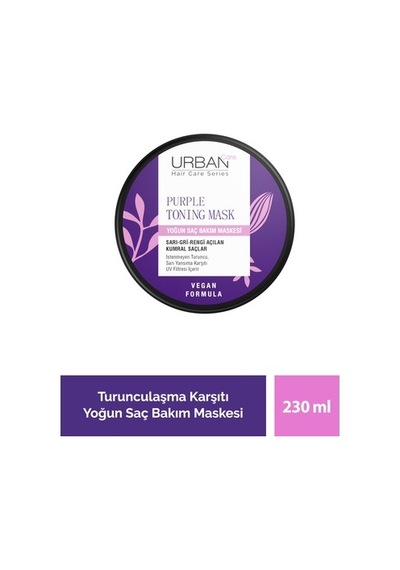 230 Ml Mor Turunculaşma Karşıtı Yoğun Saç Bakım Maskesi