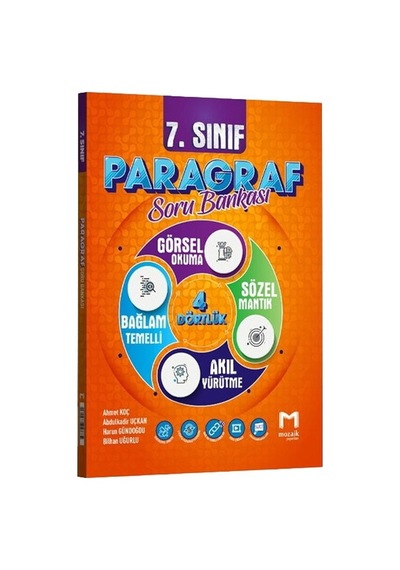 7. Sınıf Paragraf Soru Bankası Mozaik Yayınları