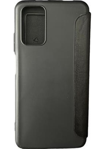 Jopus Redmi 9t İle Uyumlu Premium Kapaklı Kılıf Siyah