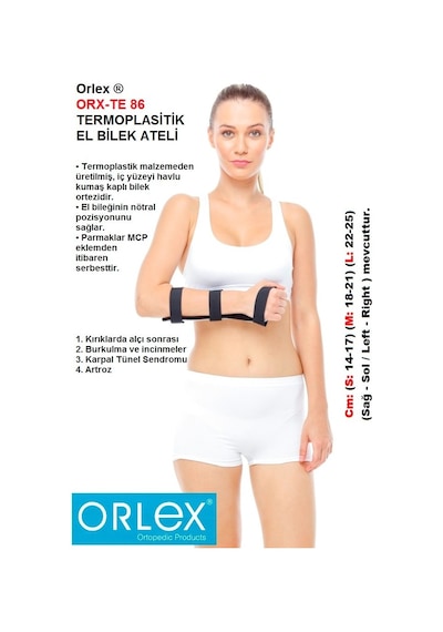 Orlex Termolastik El Vilek Ateli Sağ El