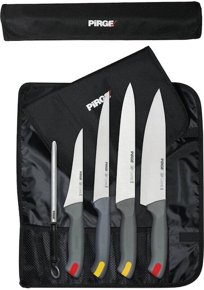 Pirge Gastro Çantalı 5'li Bıçak Seti - 35198