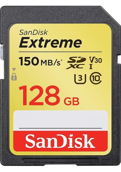 SANDISK 128GB EXTREME SDSDXV5-128G-GNCIN SDH   HAFIZA KARTI