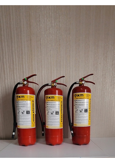 İkm 6 Kg Köpüklü Yangın Tüpü/ 3 Adet
