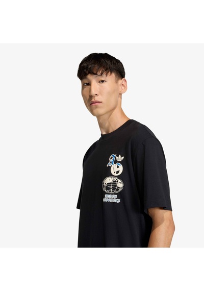 Adidas Originals Gfx Erkek Siyah T-shirt Ke0101