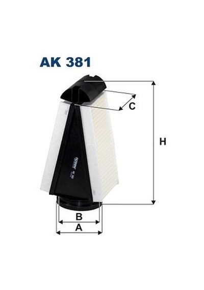 Filtron Hava Filtresi Mercedes Om651 W205 S205 C205 A205 C253 X253 Fıltron Ak381 A6510940404