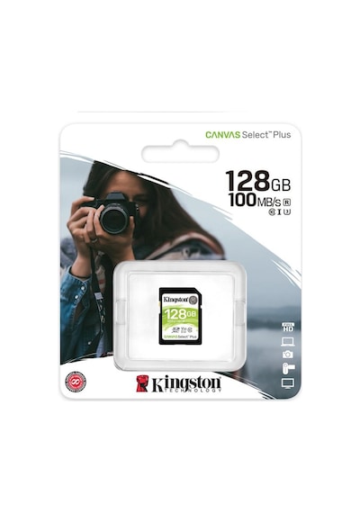 Kingston Canvas Select Plus SDS2/128GB 128 GB SDXC Class 10 UHS-I Hafıza Kartı