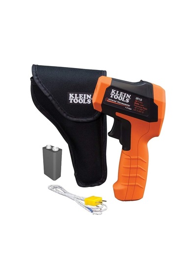 Klein Tools Ir10 Kızılötesi Termometre, Dijital, Çift Hedef Lazerli, 20:1