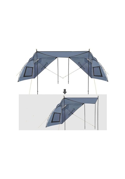 Kingcamp Compass Çadır Tente Siyah