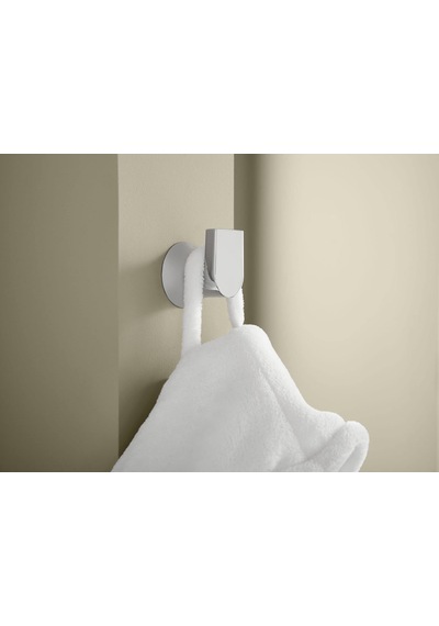 Moen Genta Fırçalanmış Nikel Modern Tek Bornoz Kancası, Bh3803bn 12 Izgara