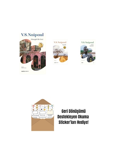Güneyde Bir Gezi + Özgürlük + Nehrin Dönemeci + Okuma Sticker'ları