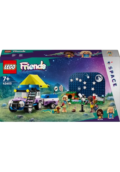 LEGO® Friends Yıldız Gözlemleme Kamp Aracı 42603 7+ Yaratıcı Oyuncak Yapım Seti - 364 Parça