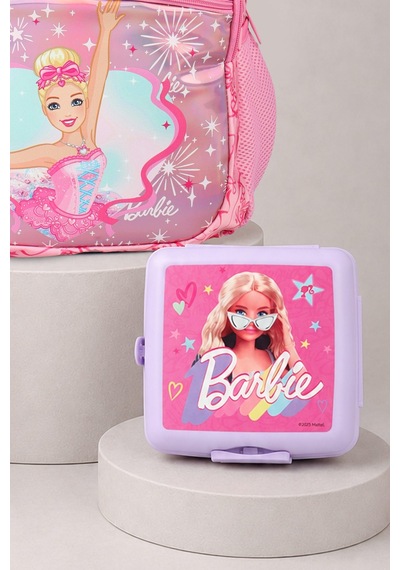 X Dekomus Lisanslı Barbie Ballerina Magic Collection Büyük Boy Okul Çantası,beslenme Kabı Ve Matara Seti Altın
