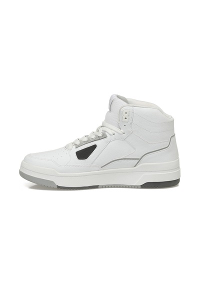 Kinetix Wıngton Pu Hı Beyaz Erkek High Sneaker Beyaz-grı