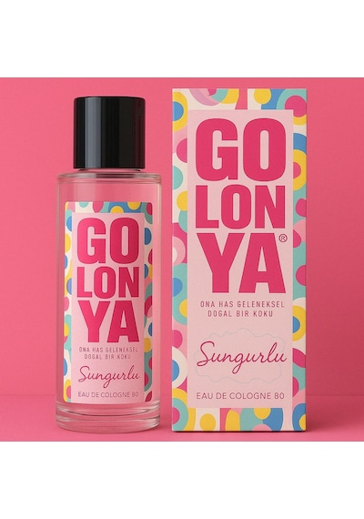 Golonya Sungurlu Cam Şişe Kolonya 250 ML