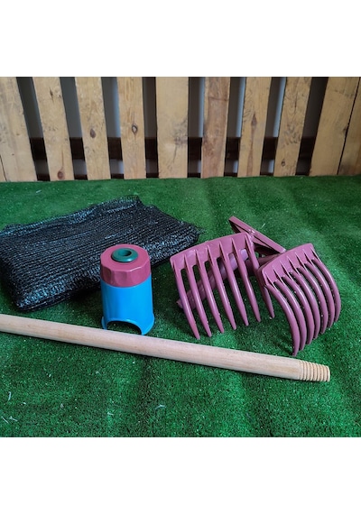 Zeytin Tırmığı + Zeytin Dilme Aparatı + Fırça Sapı + Zeytin Sergeni Zeytin Toplama Tarağı Ve Zeytin Çizme Aleti