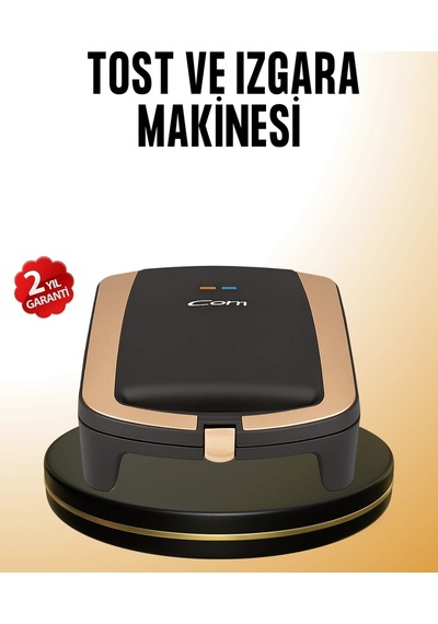 Tost Makinesi Hızlı Pişirme Teknolojisi 1500 Watt