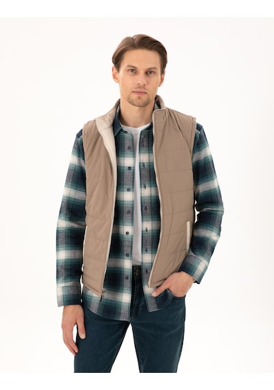Pierre Cardin Erkek Bej Deri Mont-kaban 50300554-591