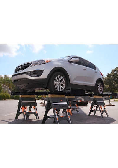 Worx Wx051 Çok Fonksiyonlu Katlanabilir Çalışma Tezgâhı 2 Adet