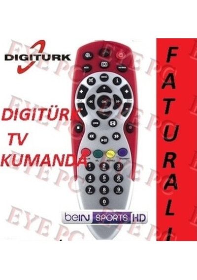 EYEPC Digitürk Hd Kumanda Digiturk Hd Plus Kumandası Dijitürk Uydu