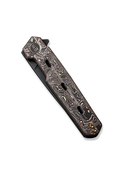 We Knife Navo Copper Foil Carbon Kamp Çakı Siyah