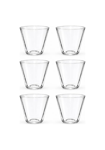 Shot Bardağı Seti 6 Adet, 6cc Şeffaf Cam, 6'lı Set