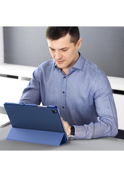Samsung Uyumlu Galaxy Tab A11 Plus 11inç X230 Kılıf Pu Deri Smart Standlı Case Uyku Modlu X235 X236f