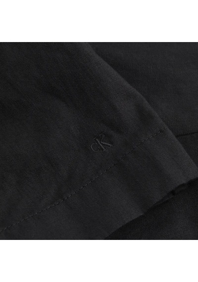 Calvin Klein Soft Lınen A-lıne Dr, Beh Siyah Kadın Elbise-etek