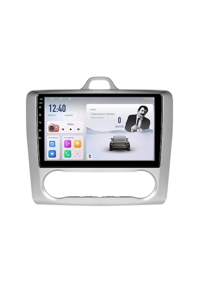 Ford Focus Android Multimedya 2006-2011 Dijital Carplay Android Auto Navigasyon 4gb Ram 64gb 9"