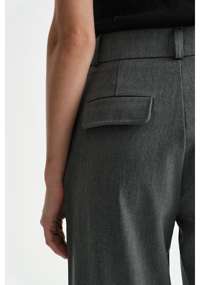 Açelyaokcu Premium Vento Orta Bel Kısa Paça Lycra Pantolon Gri Açelyaokcu Premium Vento Orta Bel Kısa Paça Lycra Pantolon Gri