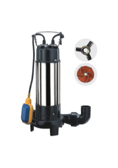 Impo V1300Df Bıçaklı Pis Su Pompası 1.8 Hp 220V