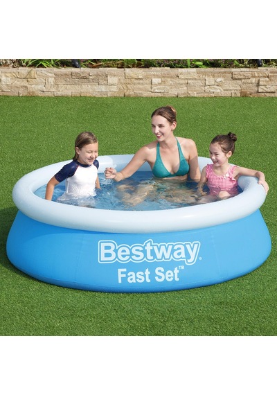 Bestway 57392 Büyük Şişme Havuz 183 x 51 CM Çok Renkli
